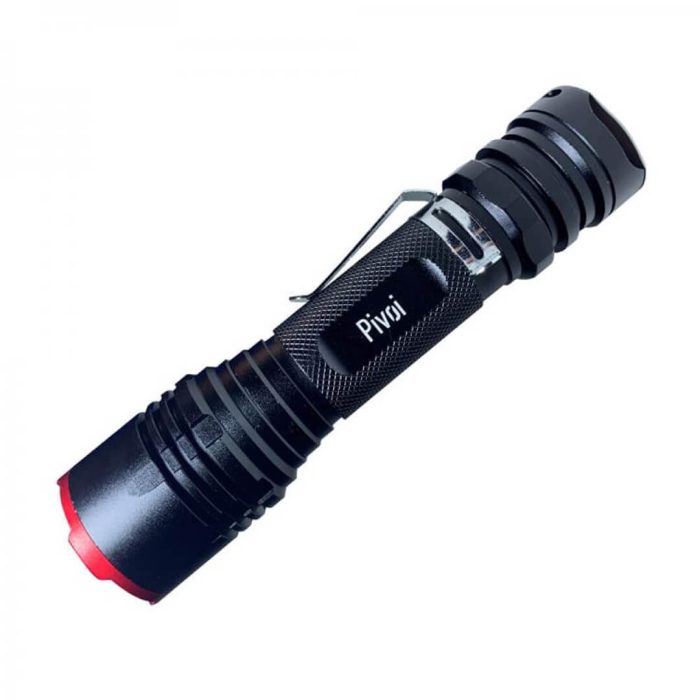 Pivoi 15W 1000 Lumens LED Tactical Flashlight