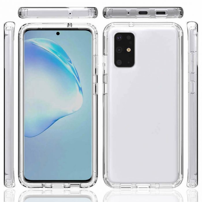 Samsung 6.7 inch S20 Plus Transparent Mobile Back Cover