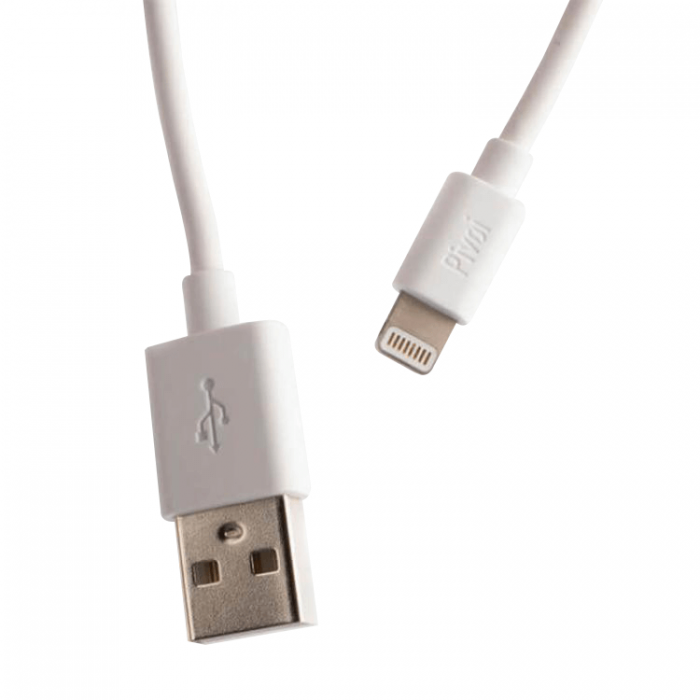 Pivoi MFi Certified USB to Lightning Cable (Pack of 3)