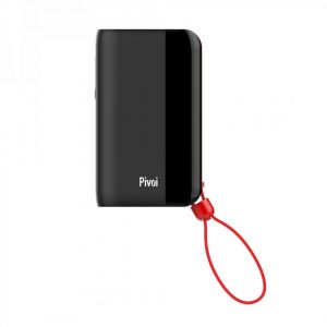 Pivoi 10000mAh Power Bank With Built-in Lightning Cable