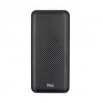 Pivoi Black 10000mAh Power Bank With Smart Dual USB Port