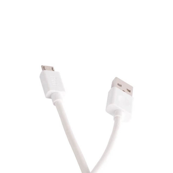 Pivoi White USB 2.0 to Micro Cable (Pack of 1)