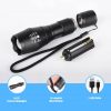 Pivoi 600 Lumens 10W LED Rechargeable Flashlight