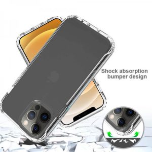 Pivoi iPhone 12 Pro 6.1 inch Transparent Mobile Back Covers