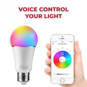 Pivoi 9W Smart LED Color Changing WiFi Smart LightBulb