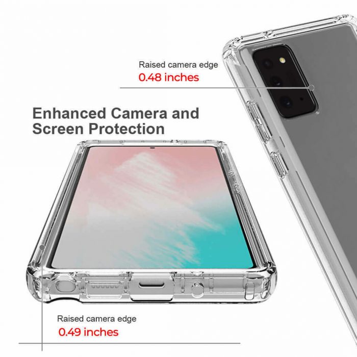 Pivoi Samsung Galaxy Note 20 Transparent Cover