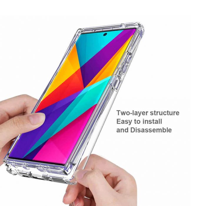Samsung Galaxy Note 20 Ultra 6.9 inch Screen Size Transparent Mobile Cover