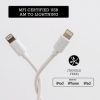 Pivoi MFi Certified USB to Lightning Cable (Pack of 3)