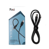 Pivoi USB to Lightning (Black) – 1 Pack