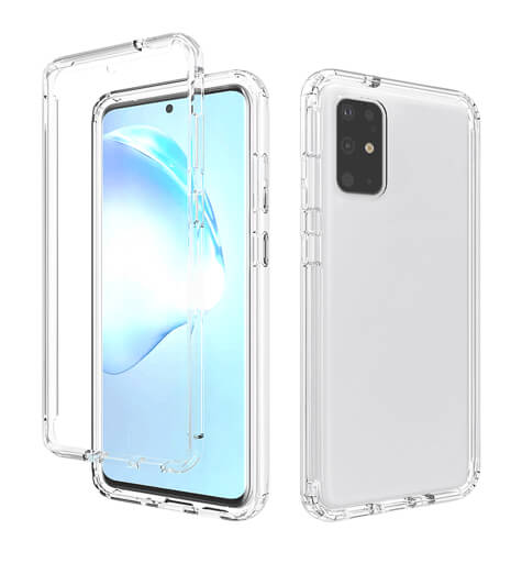 Samsung 6.7 inch S20 Plus Transparent Mobile Back Cover