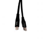 Pivoi USB to Lightning (Black) – 1 Pack