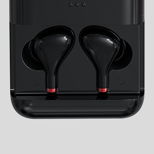 Pivoi True Wireless Bluetooth Earbuds with 10000mAh Battery Pack and Mic