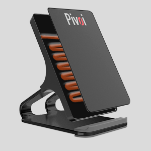Pivoi Black Wireless Charger Stand