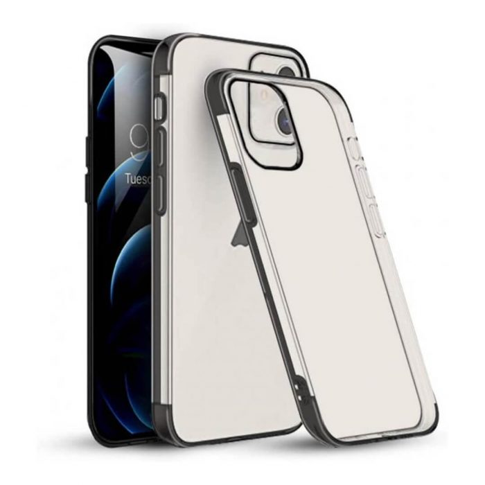 Pivoi 5.4 inch iPhone 12 Mini Transparent Mobile Cover - Blue