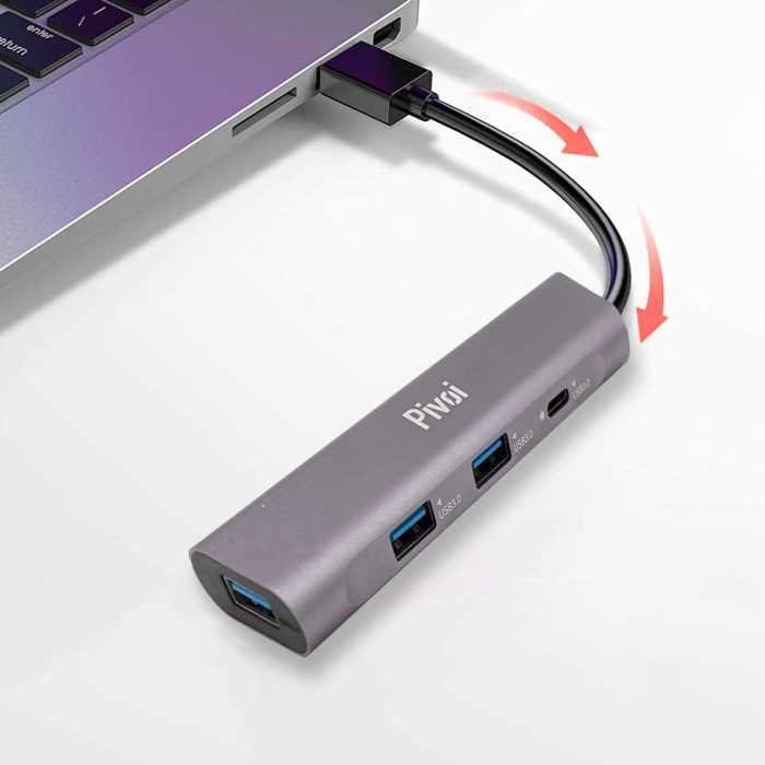 PIVOI USB C Expander Hub